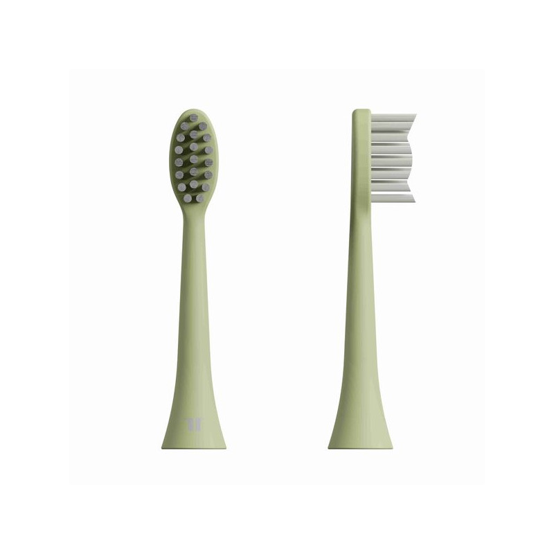 Tesla Smart Toothbrush TS200 Brush Heads Green 2x